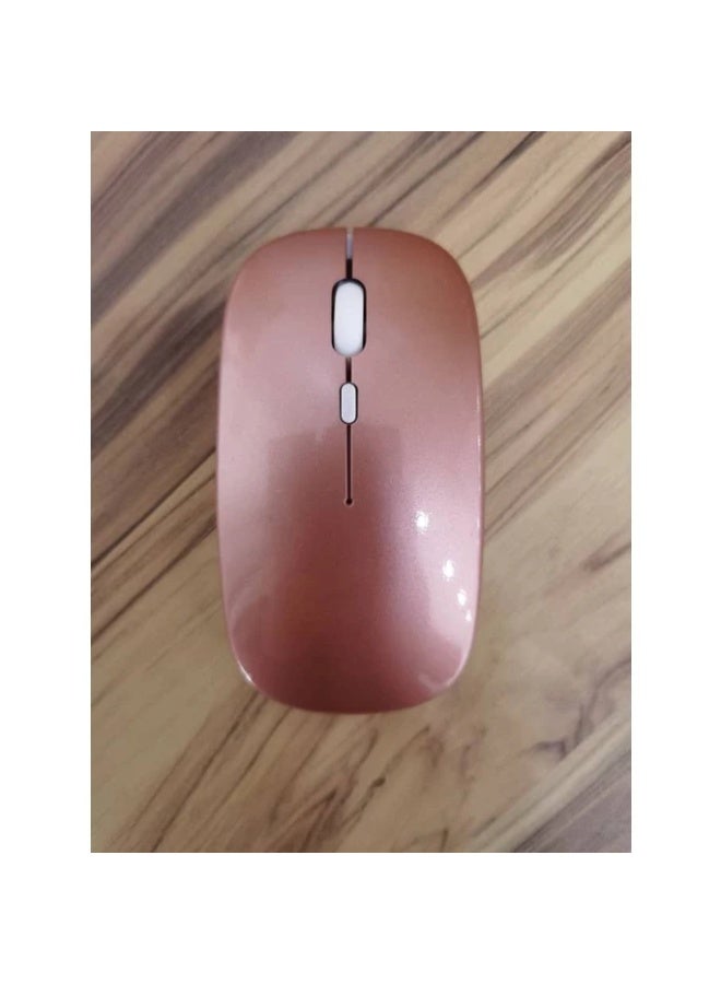T-WOLF M12 Bluetooth MOUSE Wireless Slim Mouse For Android Tablet Laptop Smart Phones LIKE M330 M185 M220 (ROSE) - Image 2